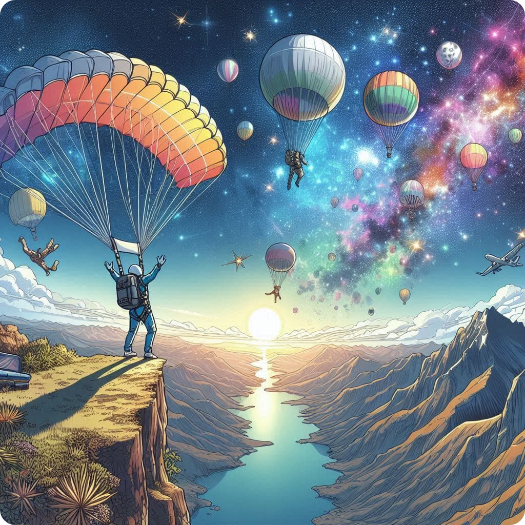 Skydiving