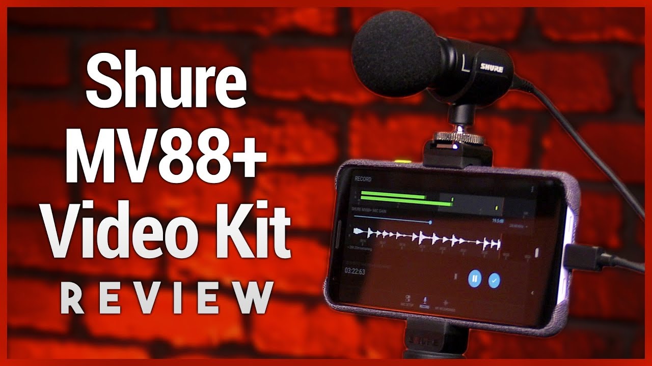 Shure Motiv MV88+ 비디오 키트