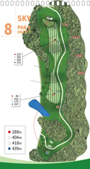 스카이 코스 8 Hole