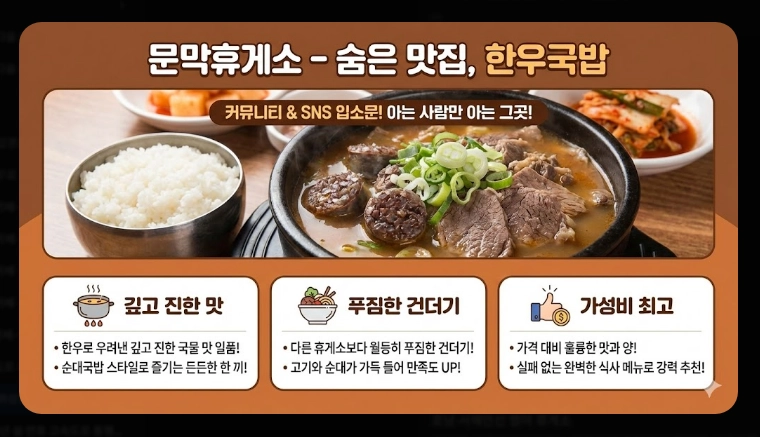 2026 설날 귀성길 휴게소 맛집 BEST 10