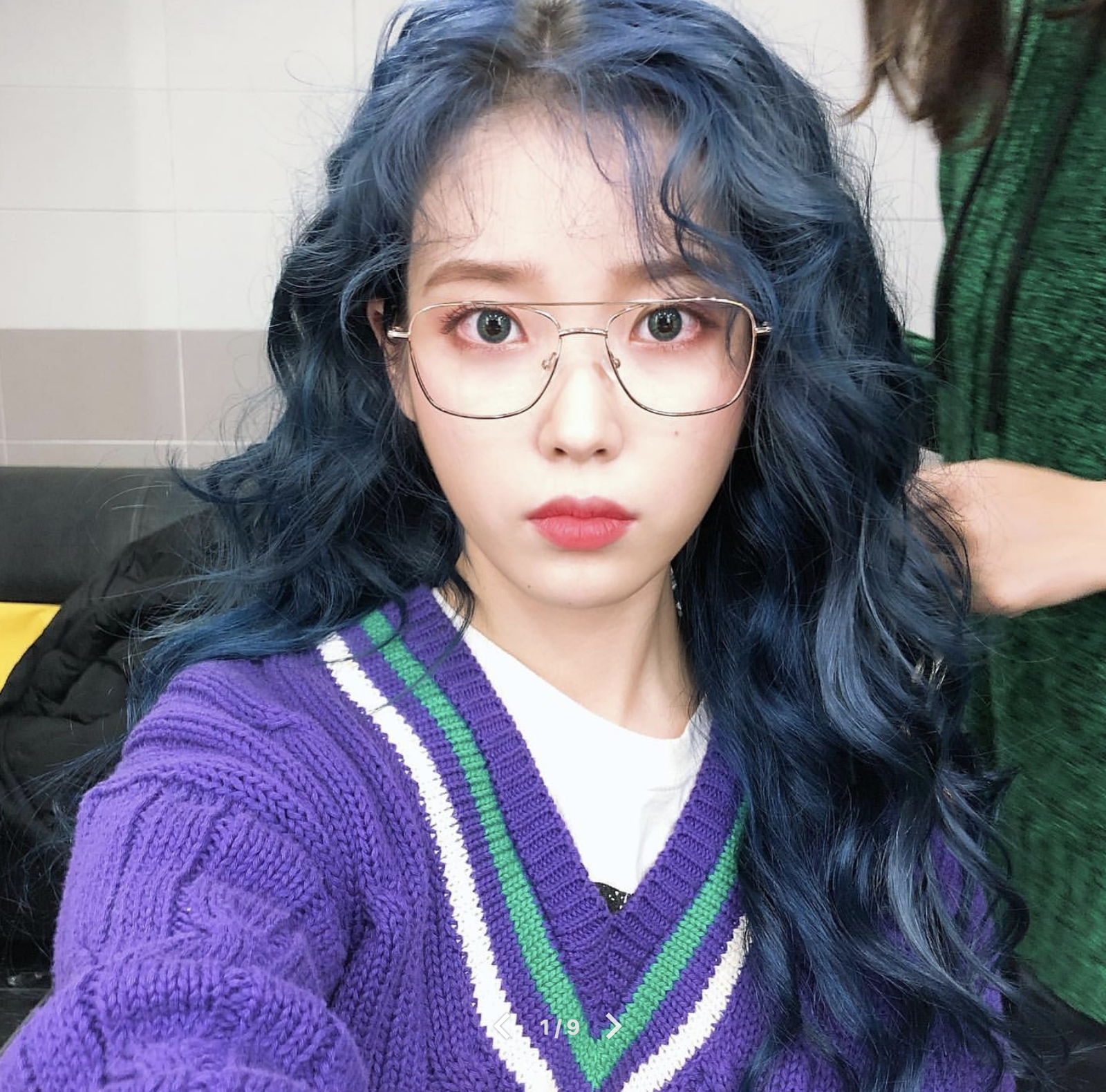 현명한 대화를 위한 방법과 무관한 이미지로 아이유가 이뻐 인스타 캡처
