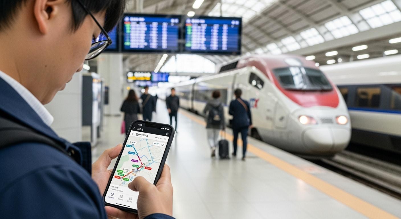 ktx 실시간 위치 확인 방법