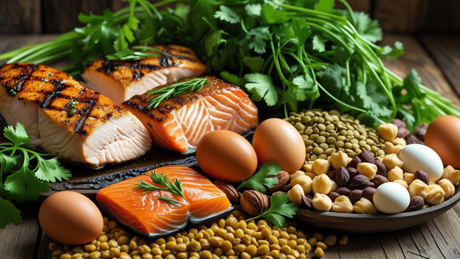 충분한 단백질 섭취 필수
