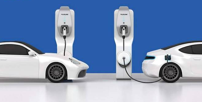 전기차 충전 사진