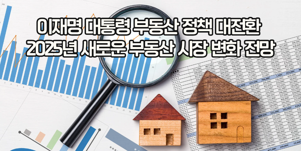 이재명 대통령 부동산 정책 대전환: 2025년 새로운 부동산 시장 변화 전망