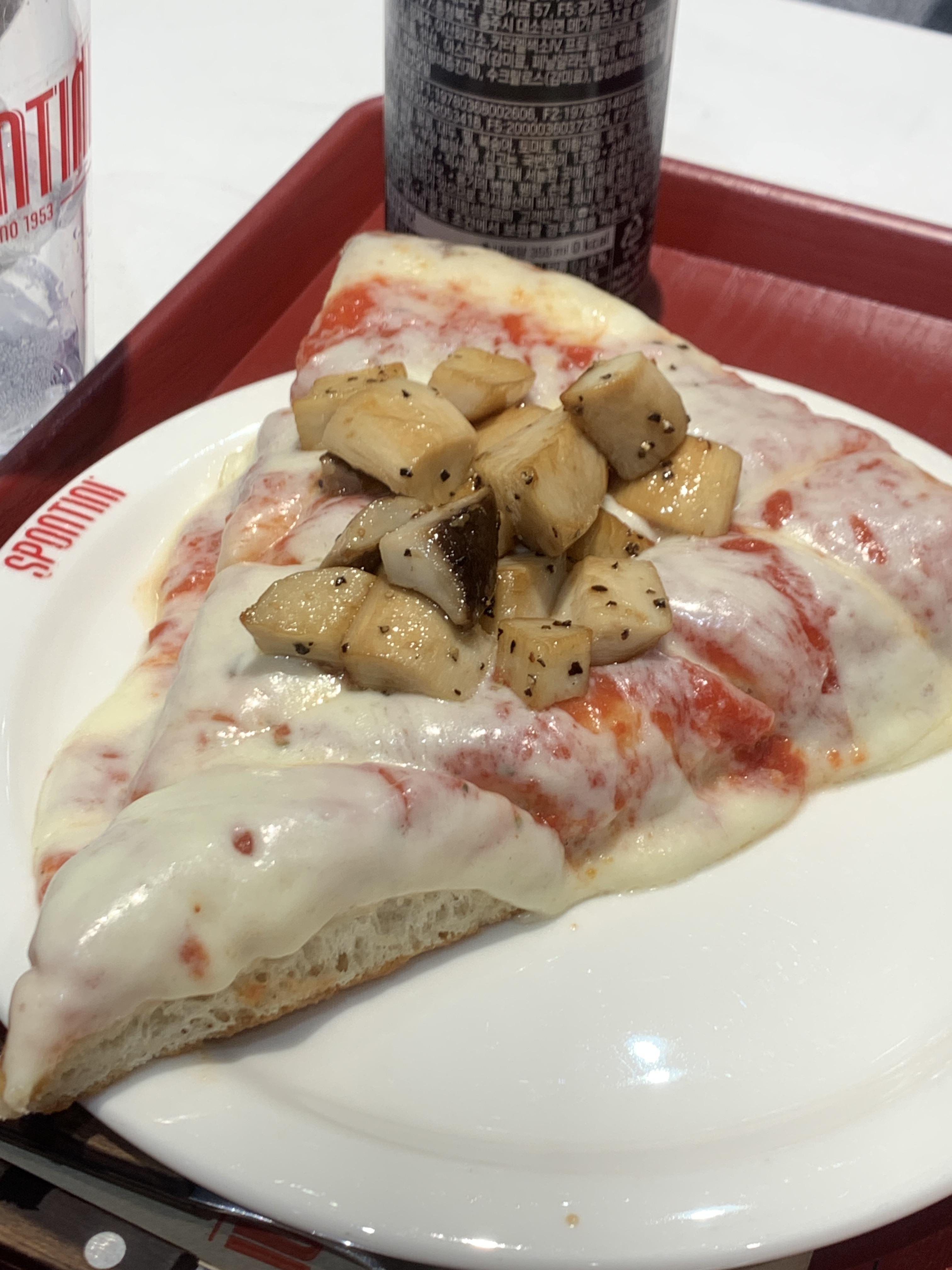 스폰티니 피자 내돈내산 후기