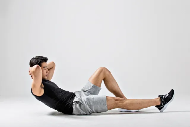 윗몸 일으키기 사진