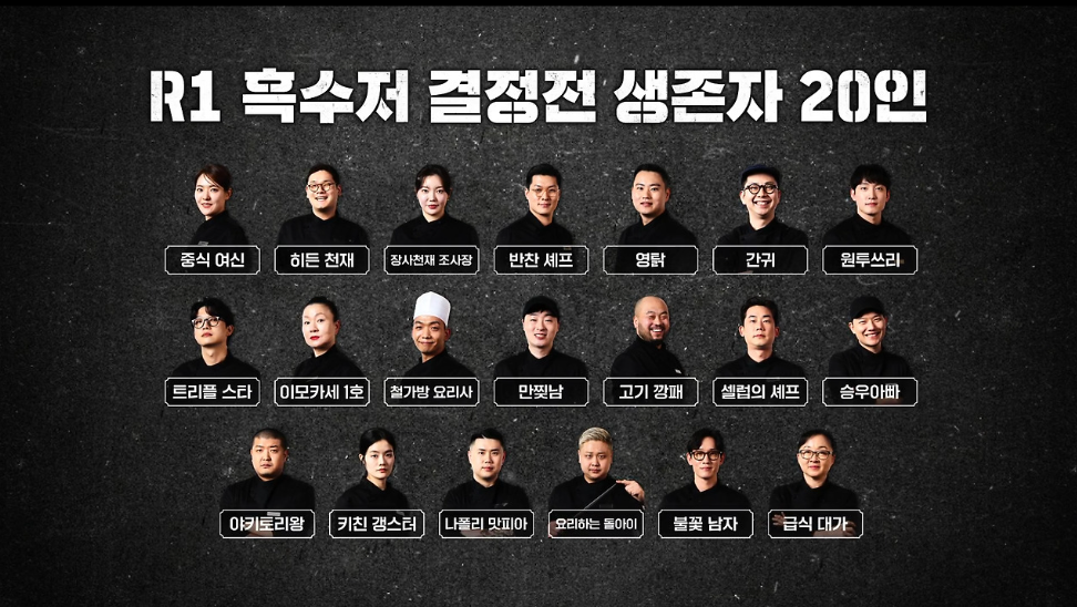 흑백요리사