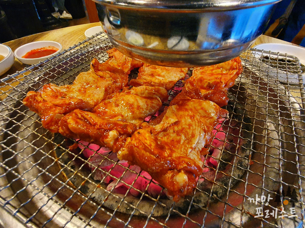 강촌 숯불 닭갈비