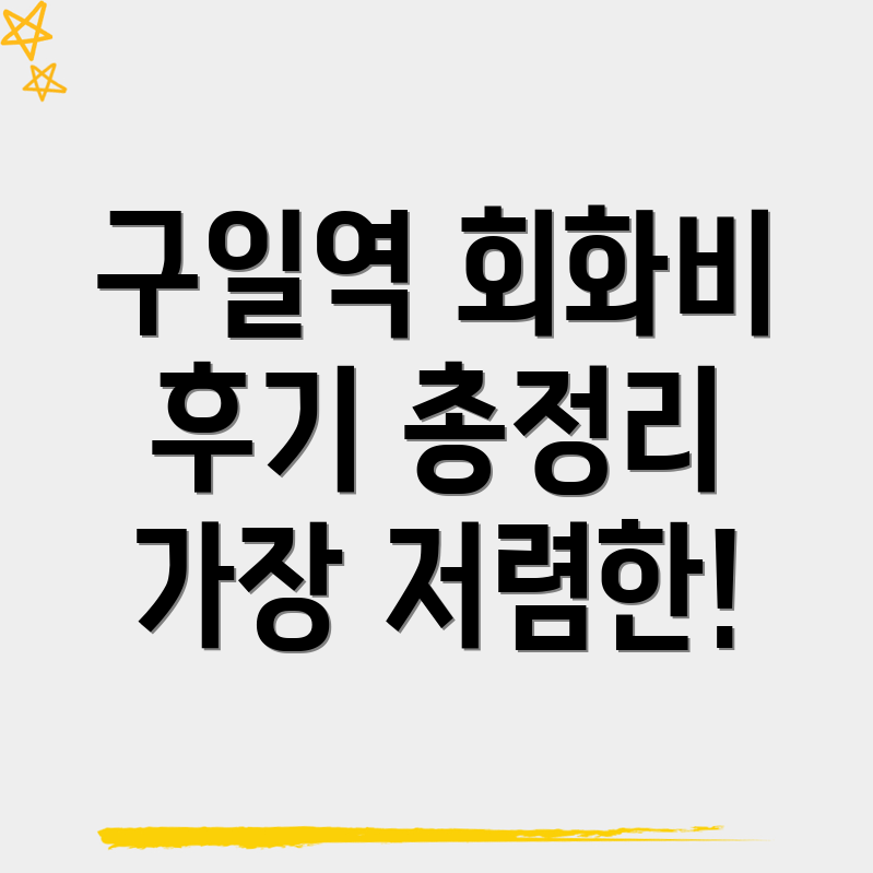 구일역 영어회화