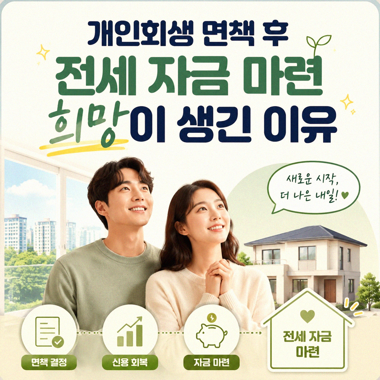 개인회생 면책 후 전세 자금 대출, 이럴 때 알아보세요