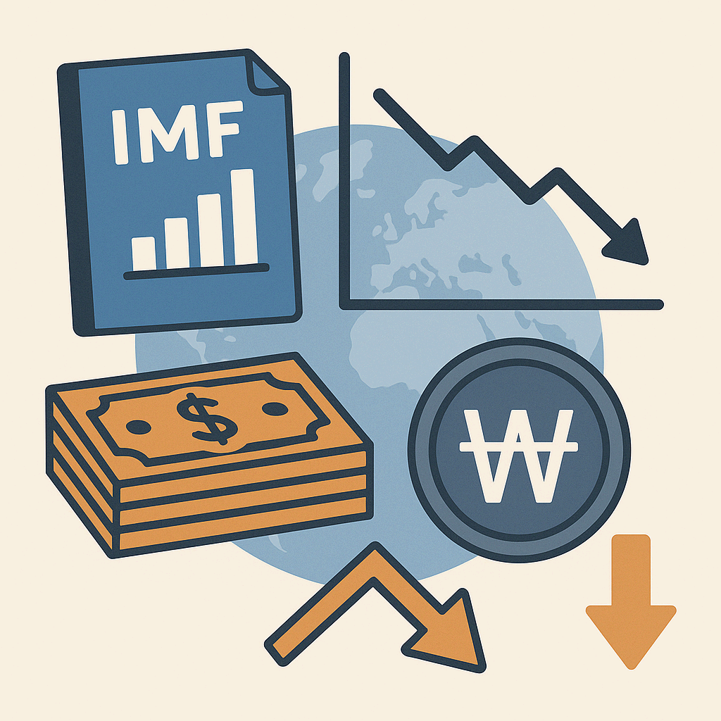 2025 IMF 보고서로 본 글로벌 경기 둔화와 한국의 환율 현실 분석