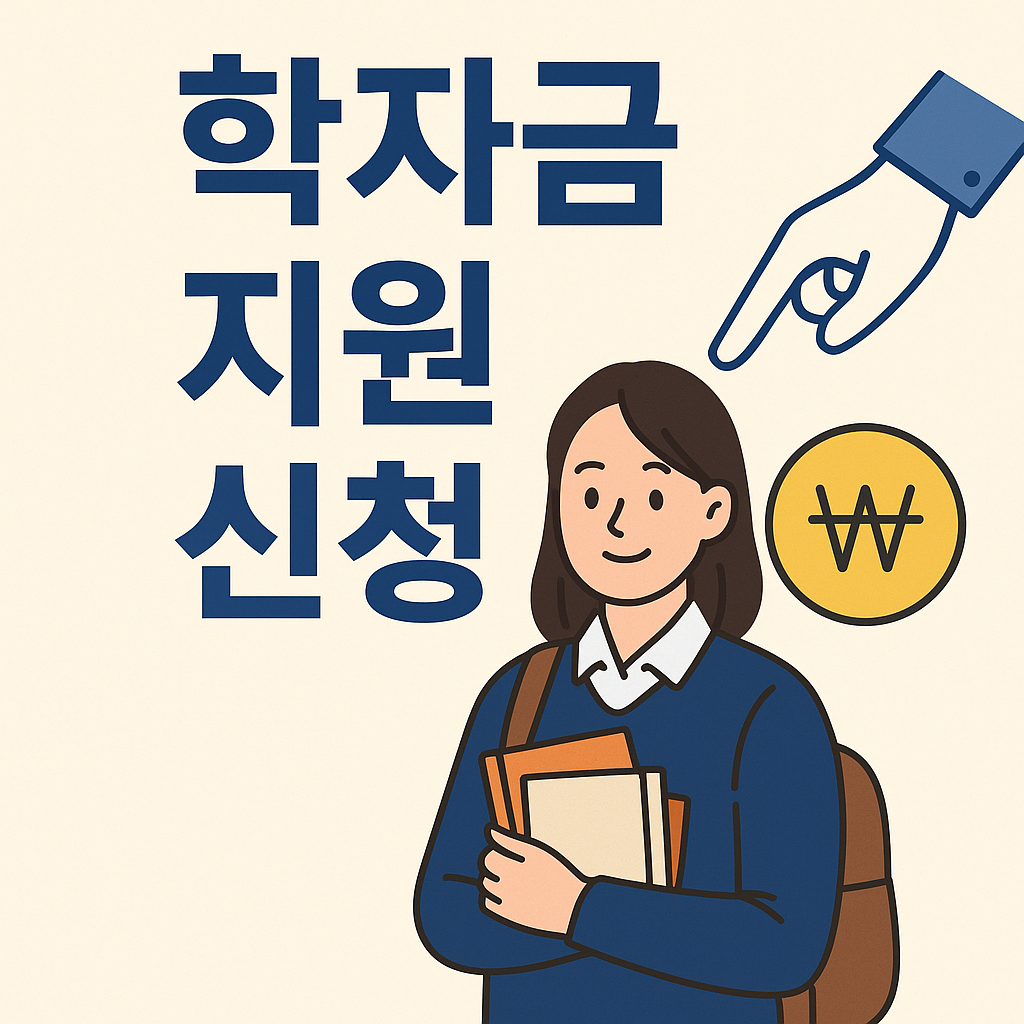 학자금 지원 신청하기 관련 이미지