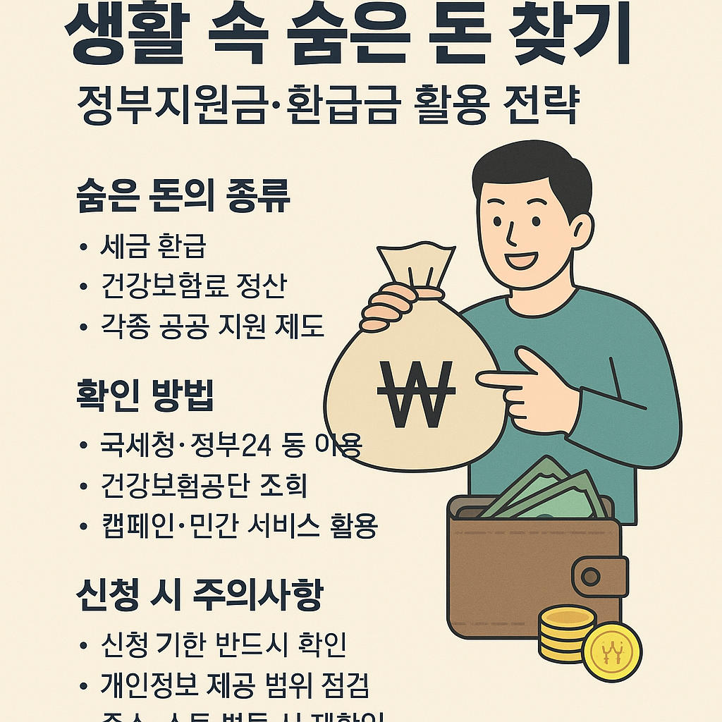 숨은 돈 찾기 인포그래픽