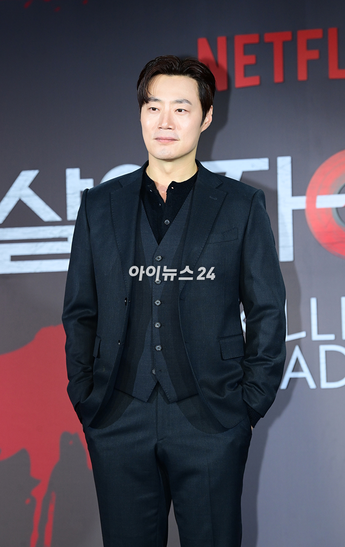 배우 이희준이 1일 오전 서울 용산구 몬드리안 서울 이태원에서 열린 넷플릭스 시리즈 &#39;살인자ㅇ난감&#39; 제작발표회에 참석하고 있다. [사진=정소희 기자]