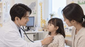 아이 발열 소아과 방문 준비