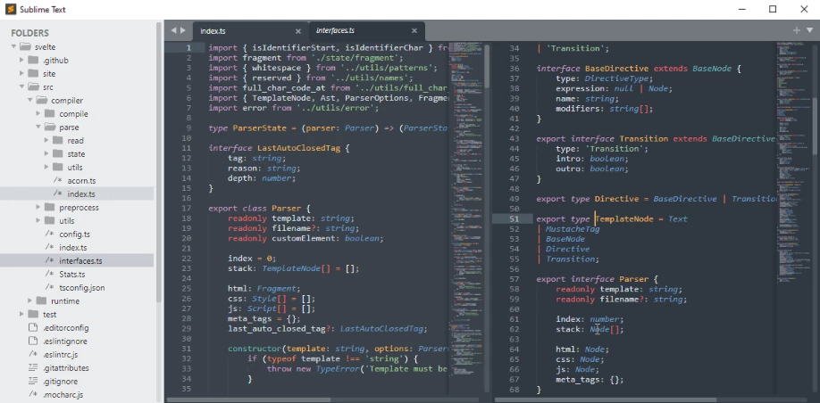 서브라임 텍스트 (Sublime Text)