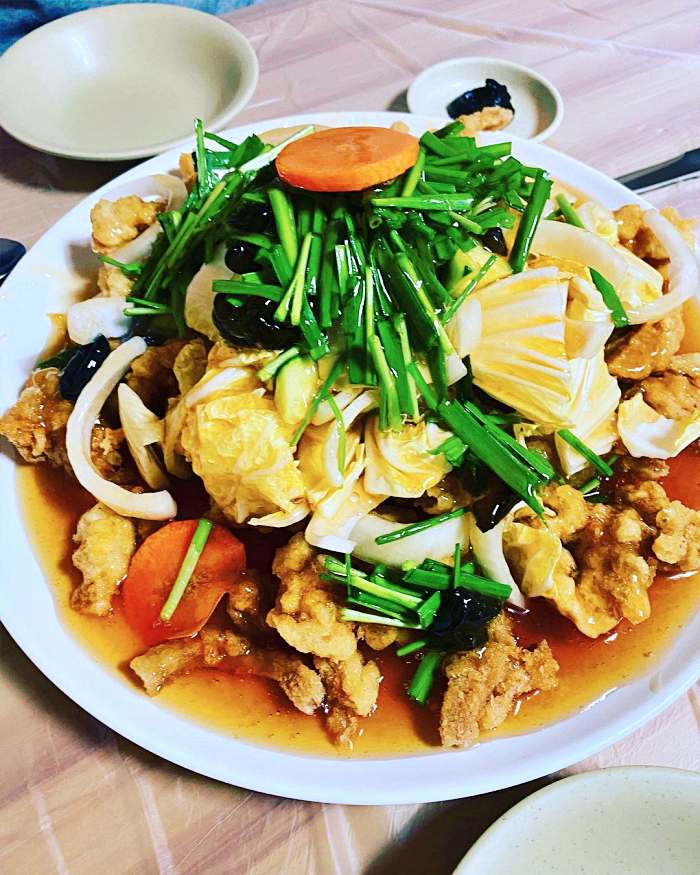 토요일은 밥이좋아 토밥좋아 평창 횡계 용평리조트 부추 탕수육 짜장 볶음밥 맛집