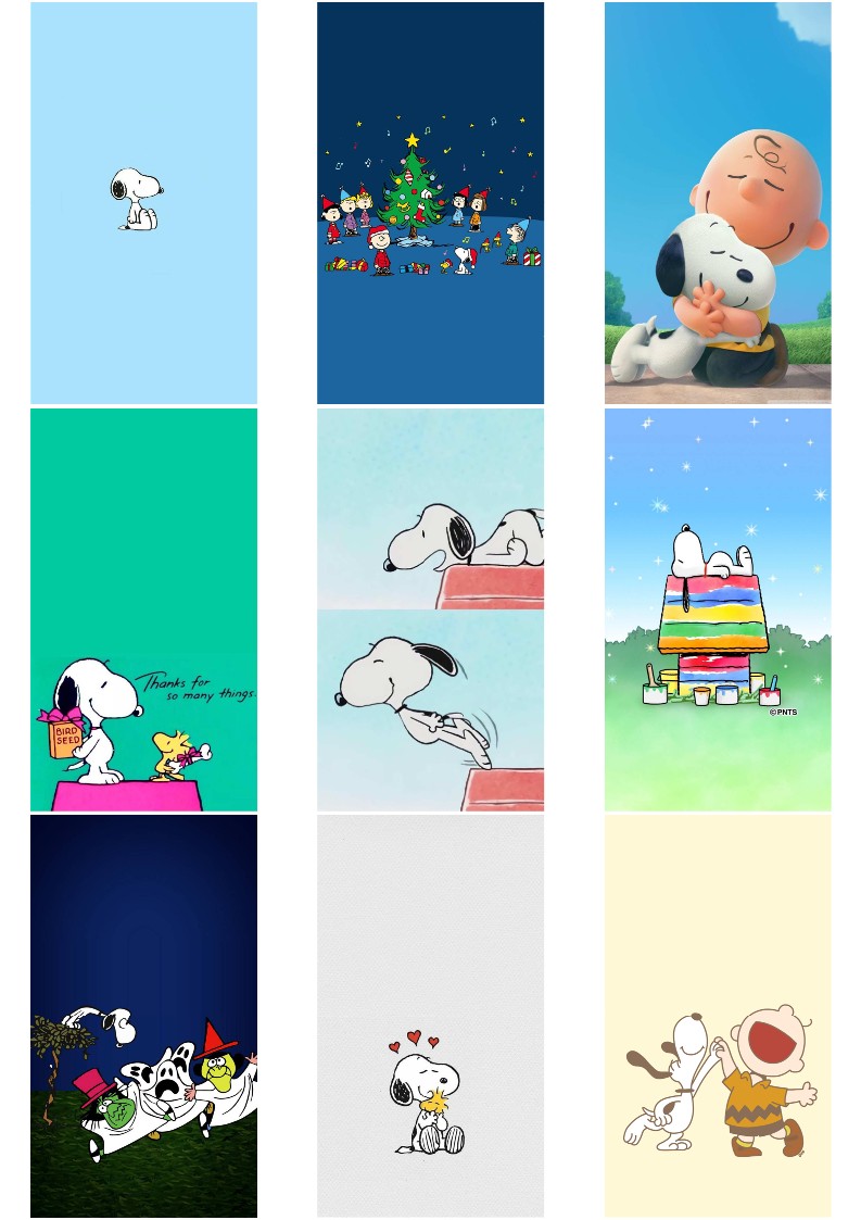 스누피 배경화면 컴퓨터 아이패드 핸드폰 아이폰