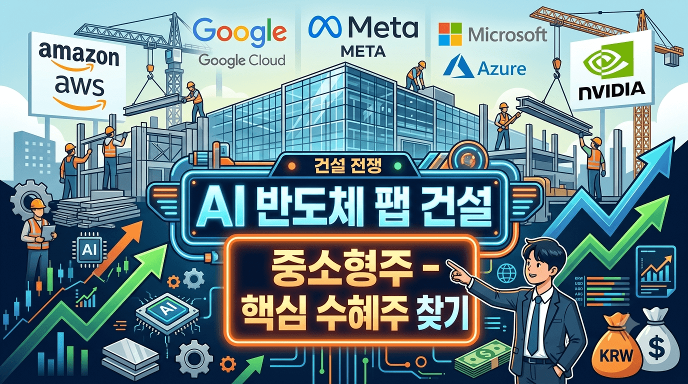 AI 반도체 팹 건설 중소형주, 빅테크의 공장 증설 전쟁 속에서 찾은 핵심 수혜주