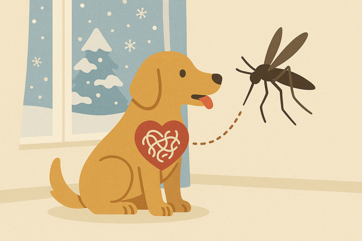 겨울이나 실내라도 조심해야하는 모기의 공격