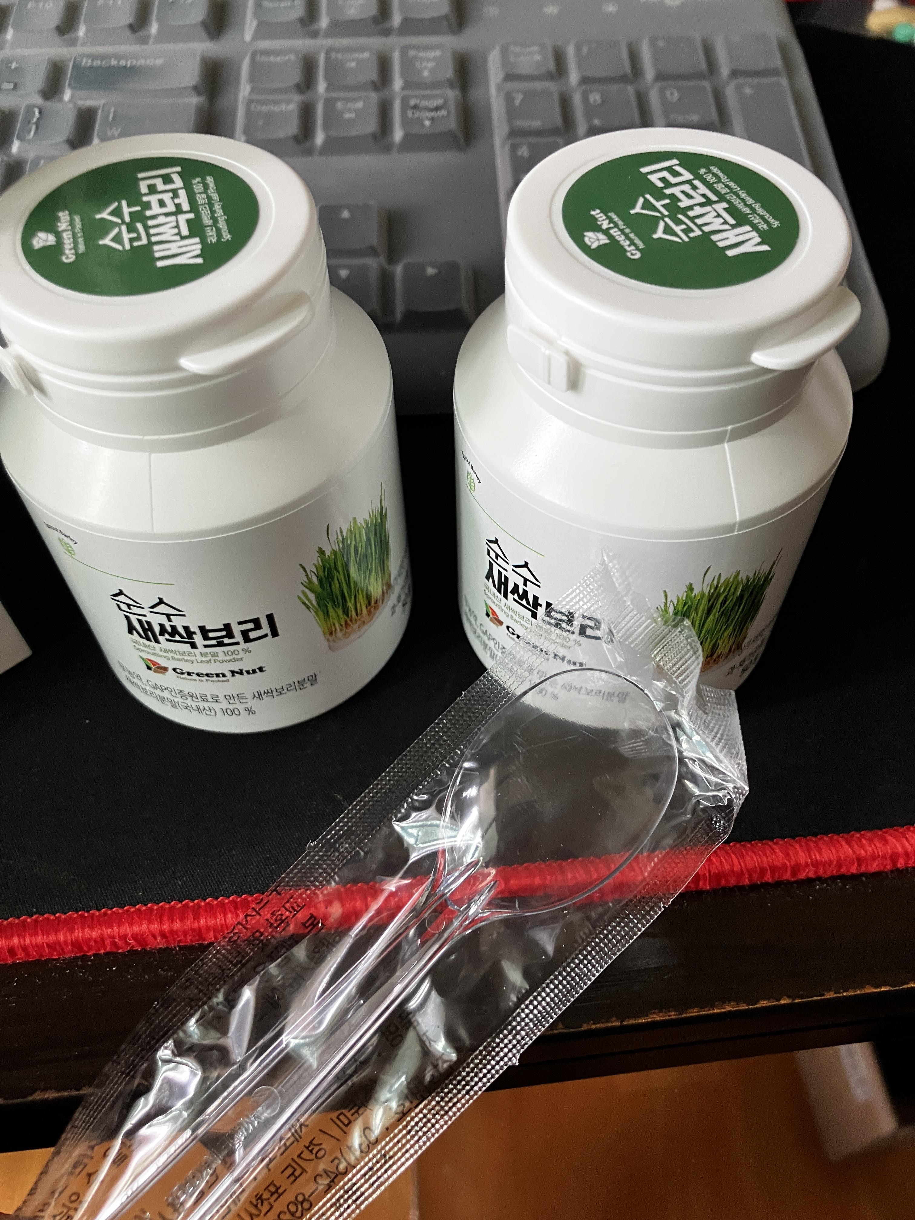 순수 새싹보리 후기 