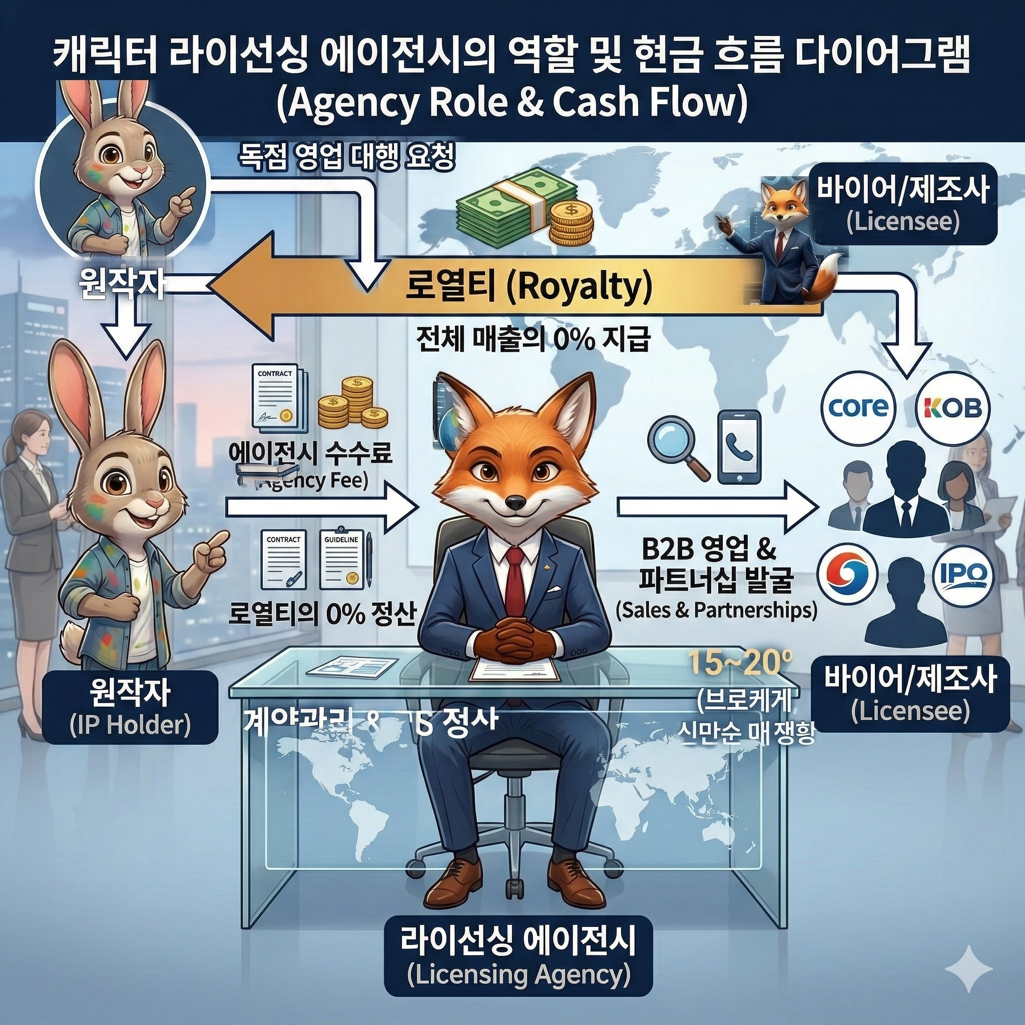 에이전시 현금 흐름