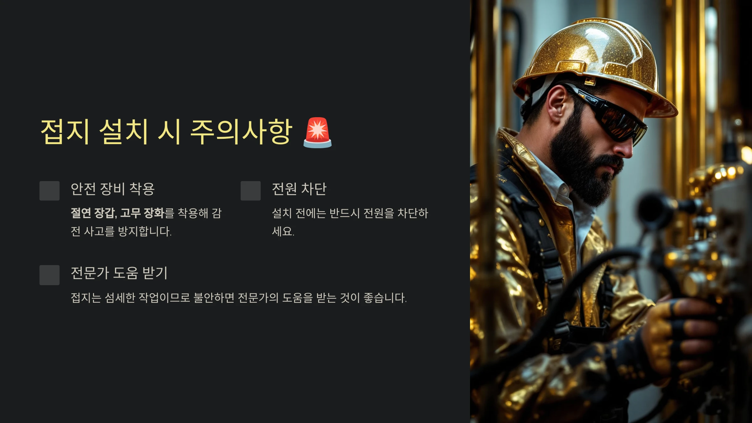 접지-전선-설치-방법