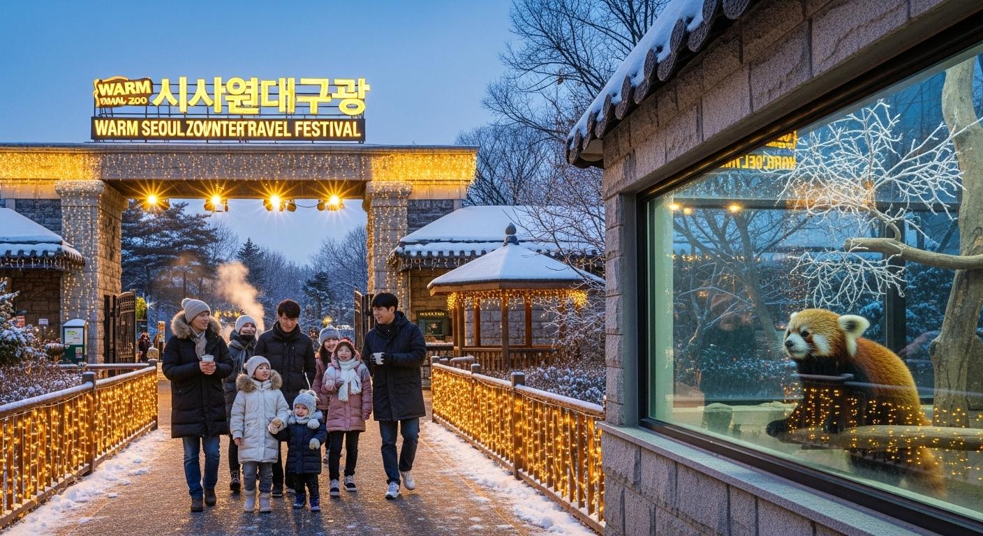 따뜻한서울동물원겨울여행축제