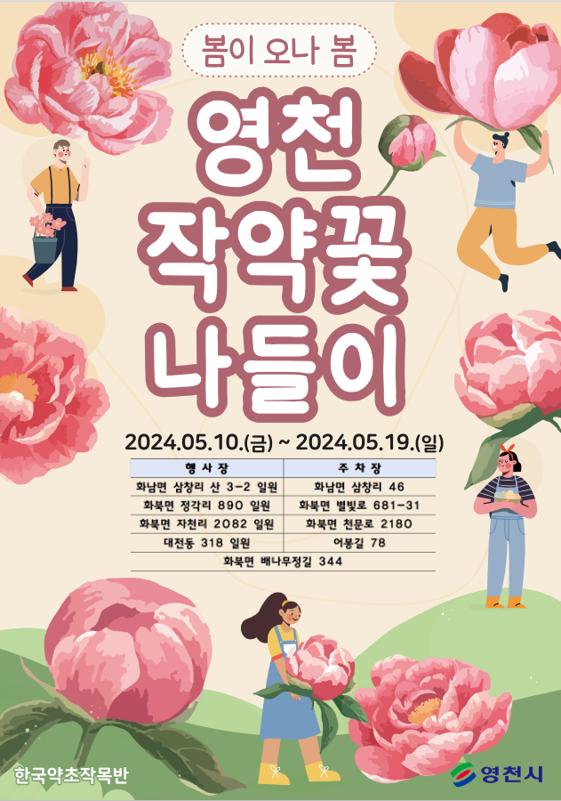 영천 작약꽃축제