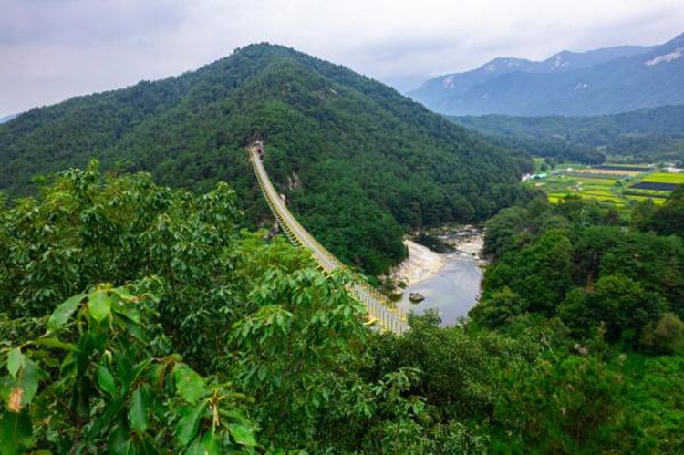 거창 수승대 출렁다리