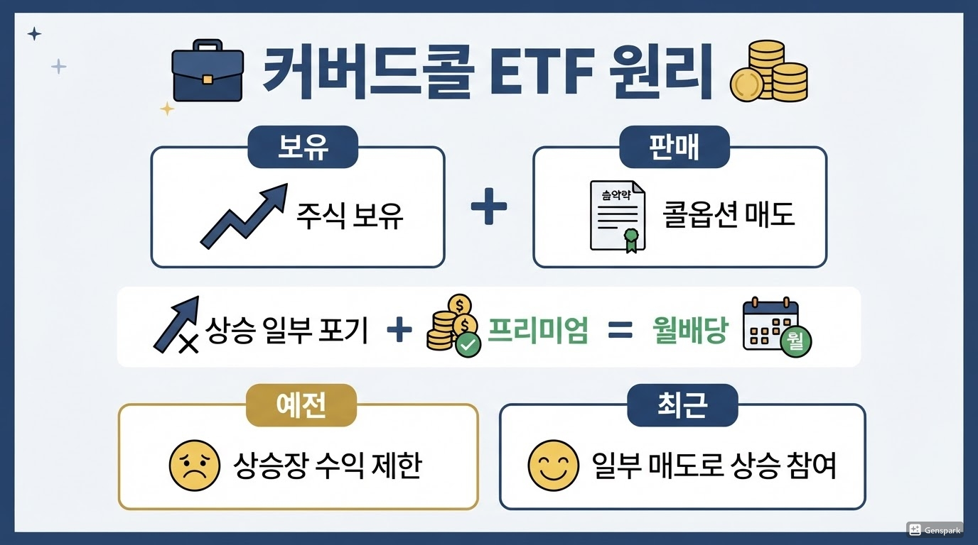 커버드콜 ETF 인기 이유, 변동성 장세에서 월배당과 수익률을 동시에 잡는 투자법