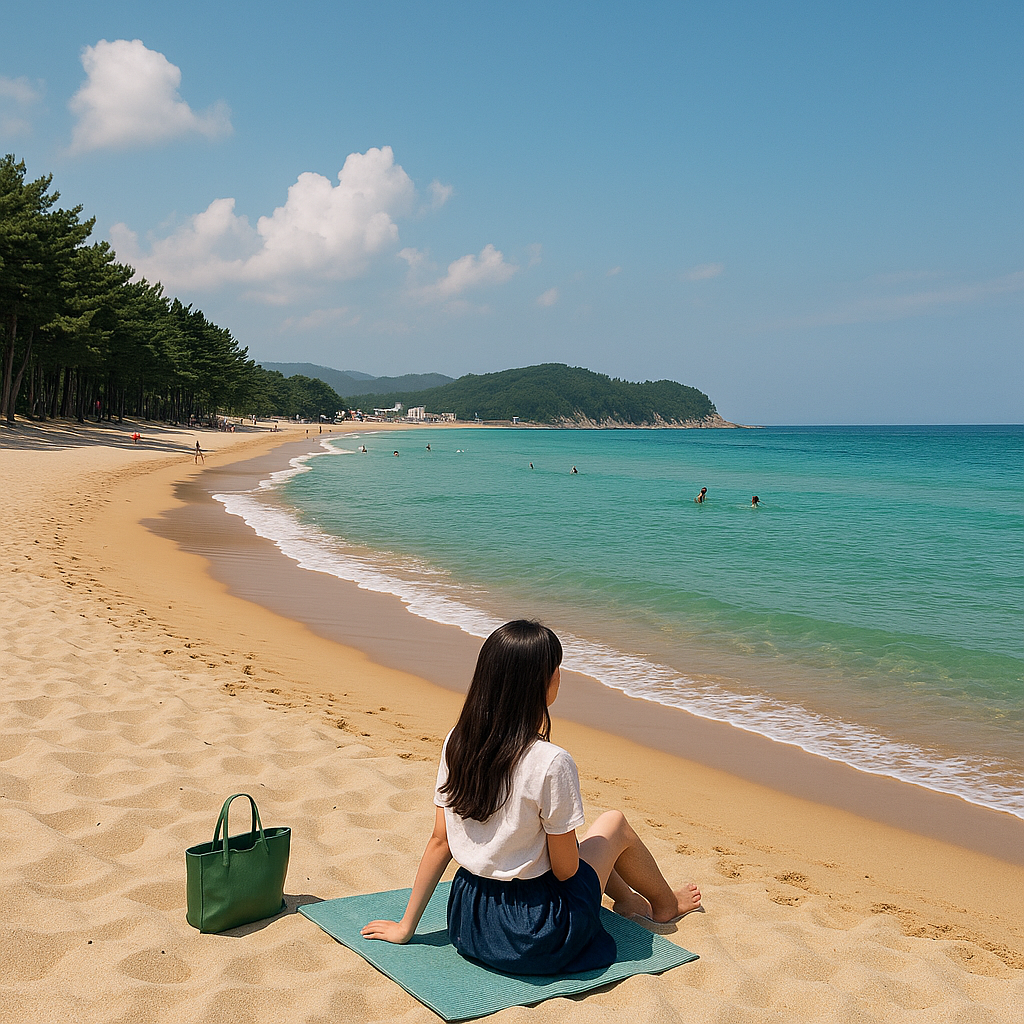 한적하고 아름다운 국내 해수욕장