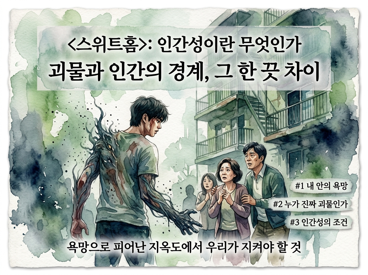 내 안의 욕망이 괴물이 된다면? '스위트홈'이 던진 인간성에 대한 섬뜩한 질문