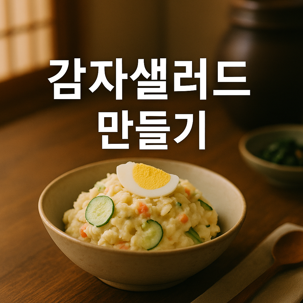 감자샐러드 만들기