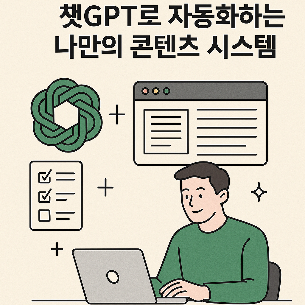 챗GPT로 콘텐츠 자동화하기