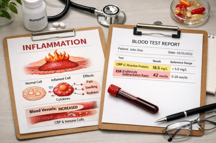염증수치가 높으면