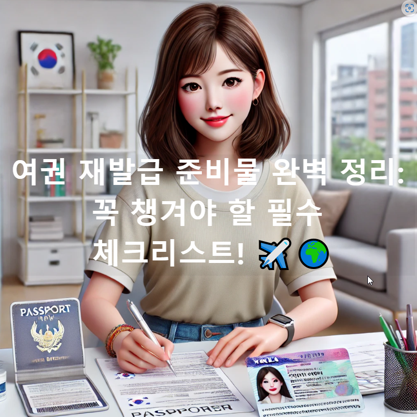 여권 재발급 준비물 완벽 정리: 꼭 챙겨야 할 필수 체크리스트! ✈️🌍