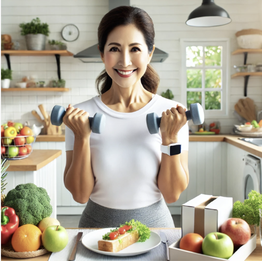 갱년기 운동과 식단