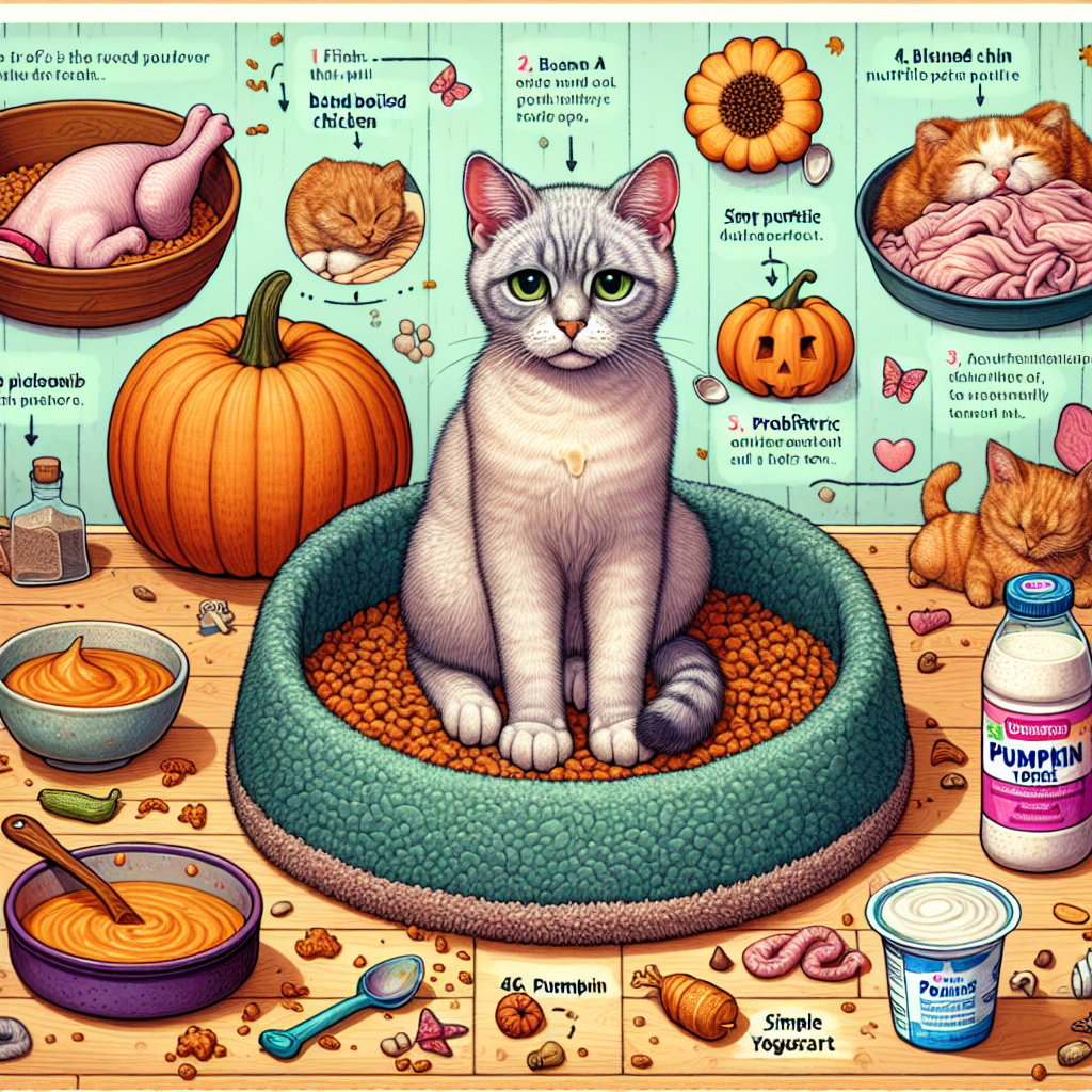 고양이가 설사를 하는 원인은? 간단한 가정 요법 3가지