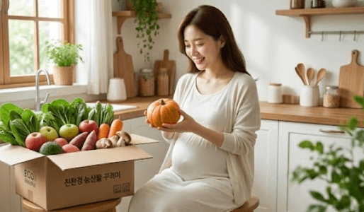 임산부 친환경 농산물 꾸러미 신청
