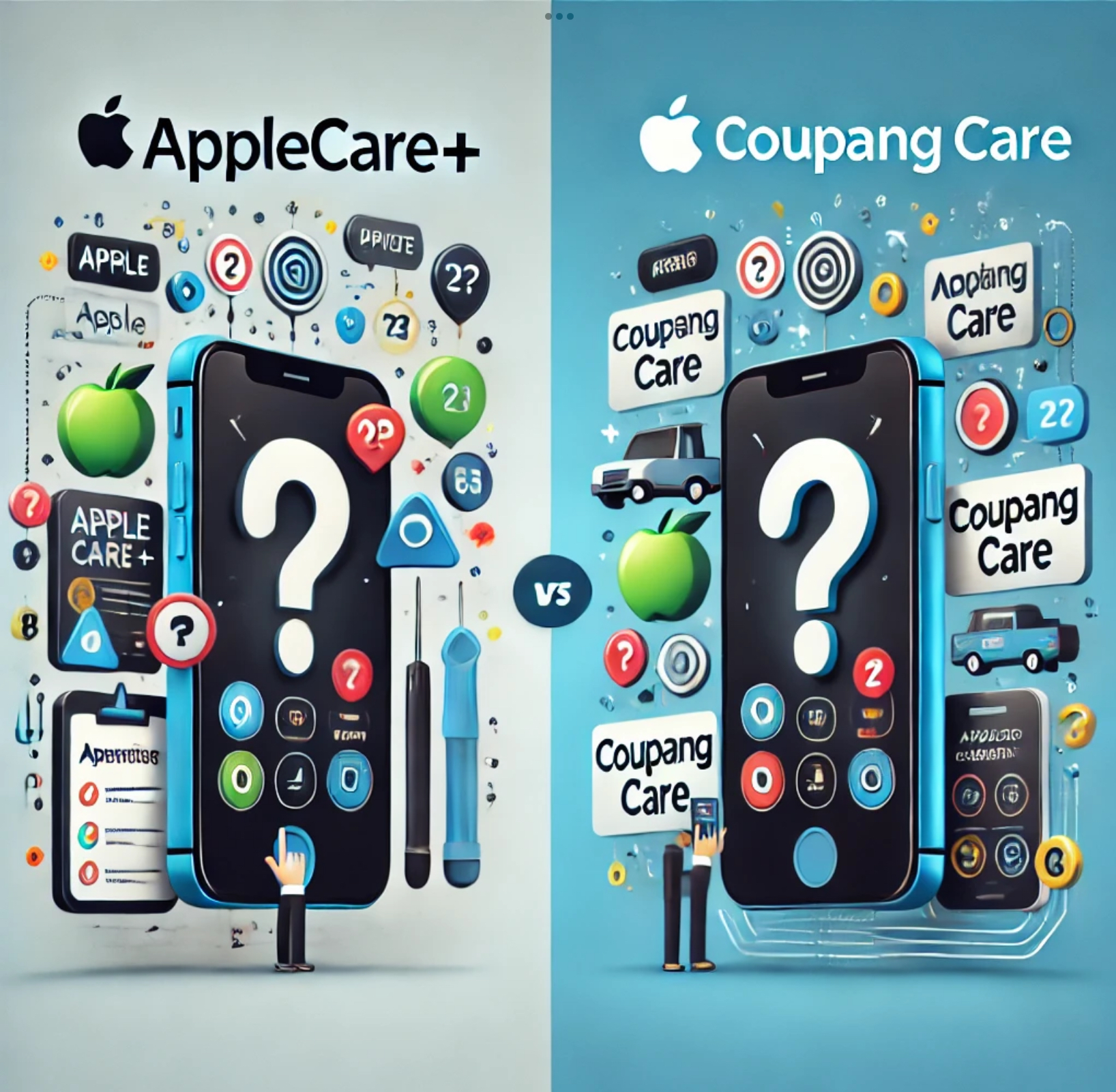 애플케어플러스 vs 쿠팡케어