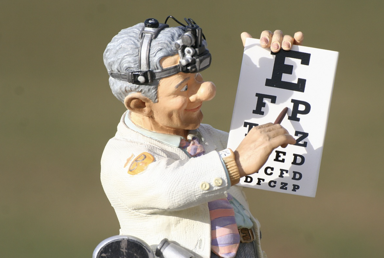 어린이 시력검사 방법