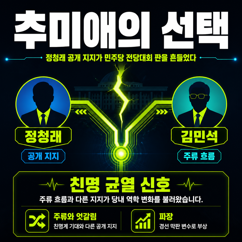추미애의 선택