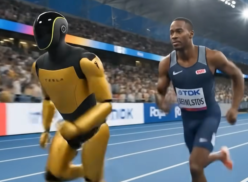 러닝하는 옵티머스