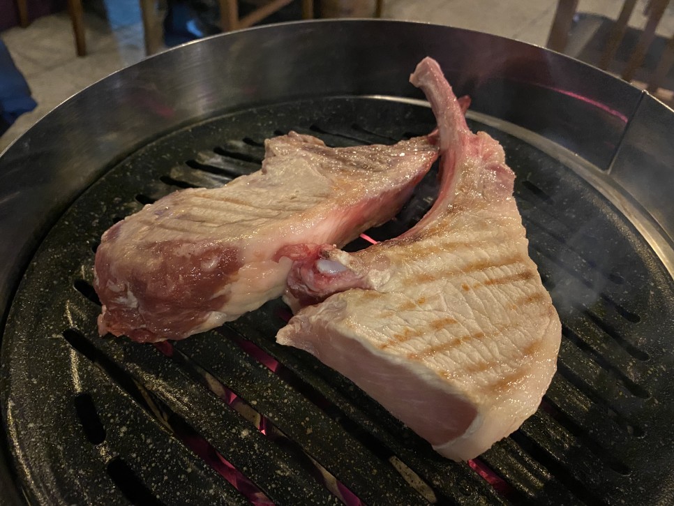 망원동 고기집 고기온도