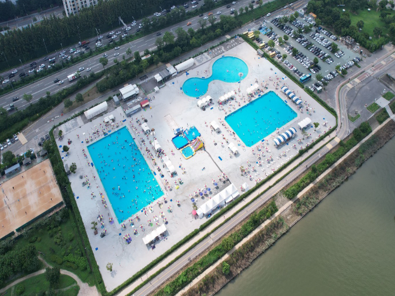 잠원 한강수영장 주차장 이용