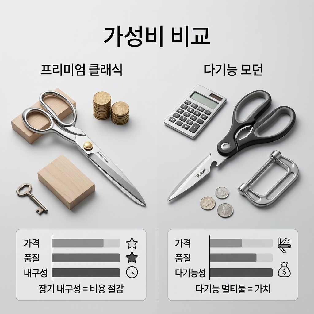 주방가위 고르는법 가격 비교 가성비