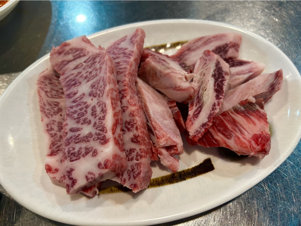 소시민한우갈비살 살치살과 갈비살
