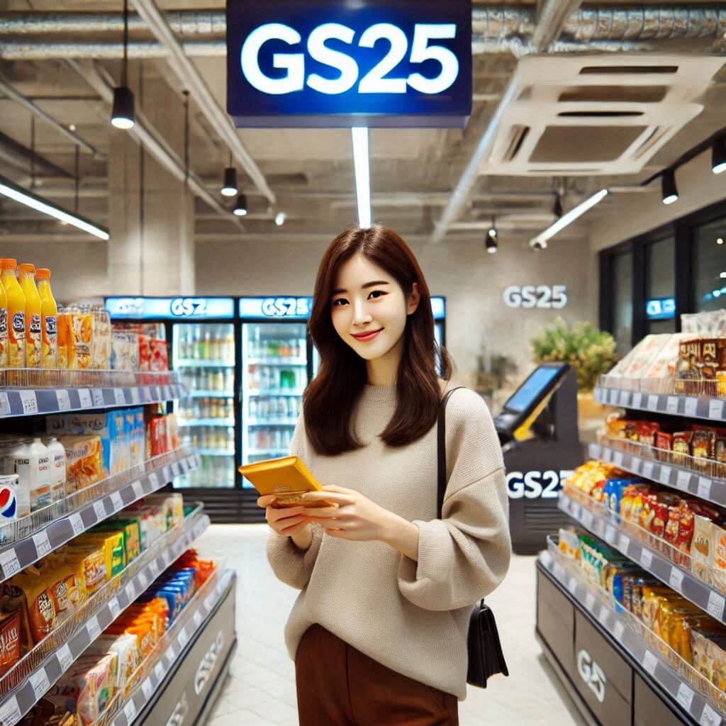 GS25 재고조회 방법